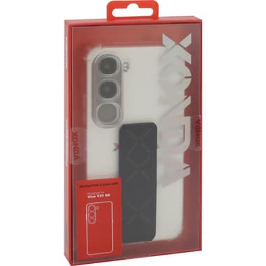 Xonda Back Cover Mobile Case with Strap
for vivo Y31 5G, Clear
