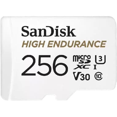 SanDisk High Endurance MicroSDXC
256 GB