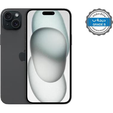 Renewed Grade B Apple iPhone 15 Plus
128 GB, Black, 5G