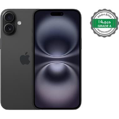 Renewed Grade A Apple iPhone 16 Plus
256 GB, Black, 5G