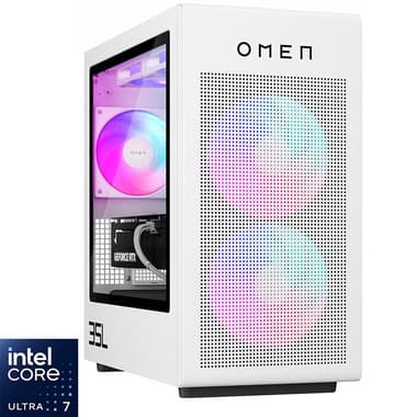HP OMEN 35L GT16-0014nx Gaming CPU
AI, Intel Core Ultra 7 265F, 32 GB RAM, NVIDIA GeForce RTX 4070 Super (12 GB), 1 TB PCIe NVMe M.2 SSD