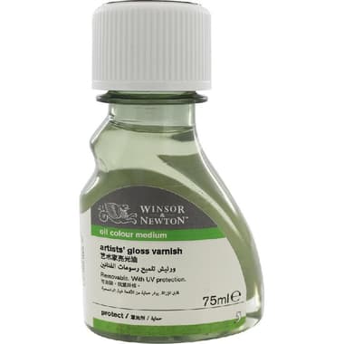 Winsor & Newton Oil Mediums
Gloss Varnish, 75.00 ml ( 2.64 oz )