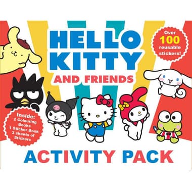 Hello Kitty and Friends Activity Pack - Over 100 Reusable Stickers!
false