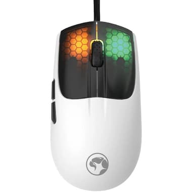مارفو سكوربيون ام727 RGB ماوس ألعاب
سلكي, ضوئي, 1200 -12400 نقطة في البوصة, ابيض