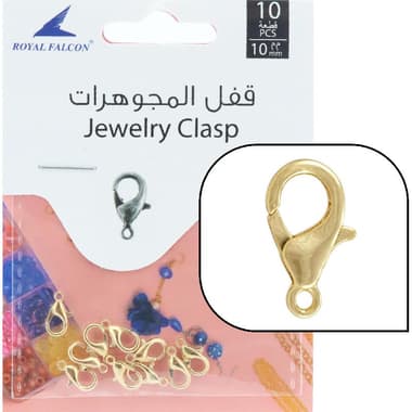 Royal Falcon Jewelry Locks
Lobster, 10 mm, KC Gold, .05 kg ( .11 lb )