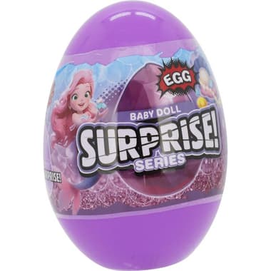 Surprise Egg Fun
Baby Doll Toy Collectible, Assorted Color, 3 Years and Above