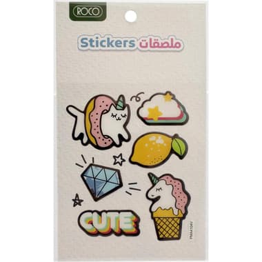 Roco Epoxy Sticker
Trendy Cute/Unicorn