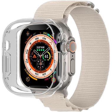 Amazing Thing MINIMAL Smartwatch Fit Case
for Apple Watch Ultra 2/Watch Ultra, Clear