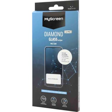 MyScreenPROTECTOR DIAMOND GLASS edge Lite Smartphone Screen Protector
for Honor X7d/X7d 5G, Full Glue, Black