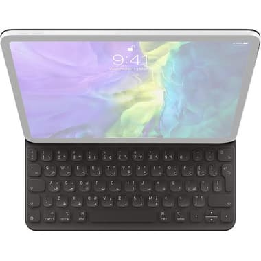 Apple Smart Tablet Keyboard Case
Wireless - Apple Smart Connector, for iPad Air 10.9 4th Gen/iPad Pro 11 - 2020, Black