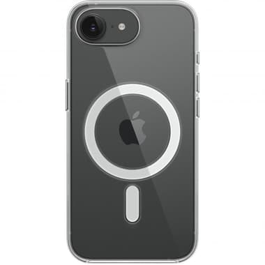 Apple Clear Back Cover Mobile Case with MagSafe
for iPhone 17e, Clear