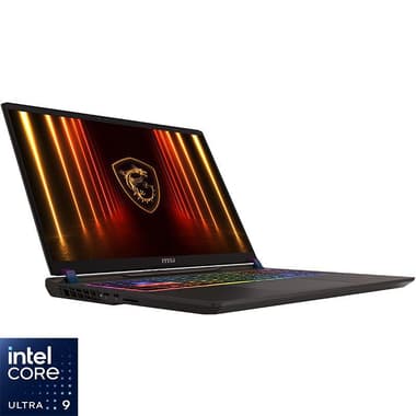 MSI Vector 16 HX AI Gaming Laptop
AI, 16", Intel Core Ultra 9, 32 GB RAM, 1 TB SSD, Windows 11 Home, NVIDIA GeForce 16 GB VR Enabled