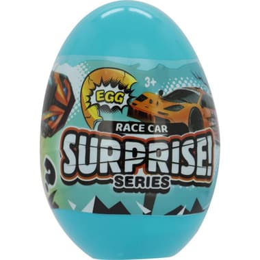 Surprise Egg Fun
Race Car Toy Collectible, Assorted Color, 3 Years and Above