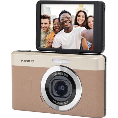 Kodak PIXPRO C1 Point and Shoot Camera
13 MP, Brown