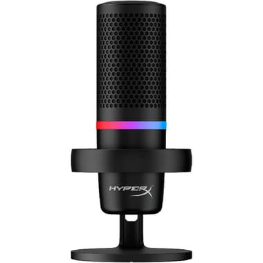 هايبر اكس دو كاست ألعاب يو أس بي
ميكروفون, اضاءة RGB, لجهاز كمبيوتر ويندوز وبلايستيشن 4, اسود