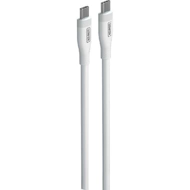 Techpick Silicone USB-C to USB-C Sync & Charge Cable
2.00 m ( 6.56 ft ), White