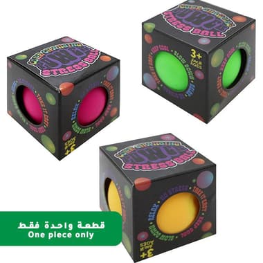 ToyRo Squeeze Ball: 65 mm Fidget Toy
Assorted Color, 3 Years and Above, Color and Design May Vary