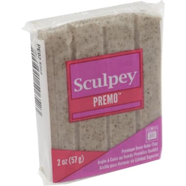 Sculpey Premo! Accents Oven-Baked Polymer Clay
Gray Granite