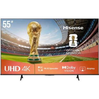 هايسنس 55 بوصة تلفزيون ذكي
دقة 4 كيه ضوء LED, 60 Hz, اسود, E5Q