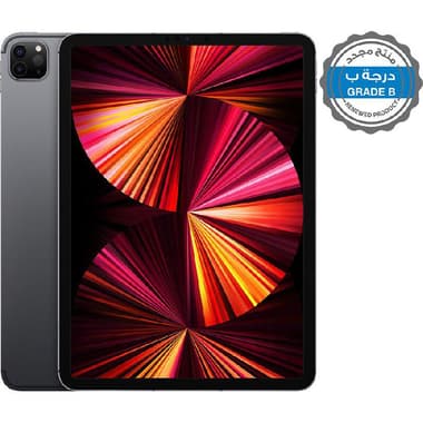 Renewed Grade B Apple iPad Pro 11 M1 2021
Tablet - 5G, 11", 512 GB, Octa Core, Space Grey