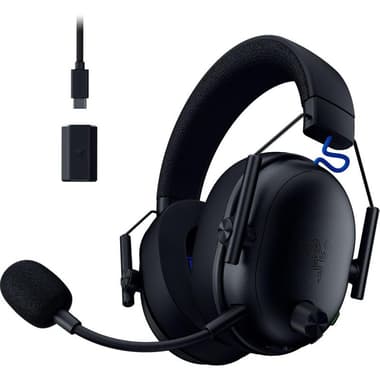 Razer BlackShark V3 Gaming Headset
Passive Noise Isolation, Bluetooth/Wireless, USB, Detachable Microphone, Black
