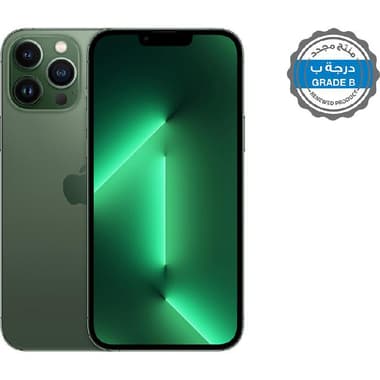 Renewed Grade B Apple iPhone 13 Pro Max
256 GB, Alpine Green, 5G