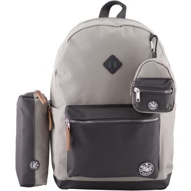 Atrium Classic Backpack with Accessory
for 15" (Device), Grey/Dark Grey