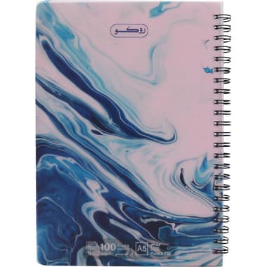 Roco Notebook
A5, 200 Pages (100 Sheets), Single Ruled, Assorted, Color and Design May Vary
