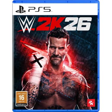 WWE 2K26
ألعاب بلايستيشن 5, رياضة, اسطوانة بلوراي