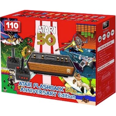 Atari Flashback - 50th Anniversary Edition
110 Built-in Games, Black