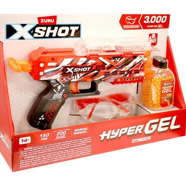 Zuru X-SHOT Hyper Gel Stinger Blaster Play Weapons
Multi-Color, 8 Years and Above