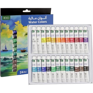 Roco Colour Set Watercolor
Assorted Color, 24 Colors 12.00 ml ( .42 oz )