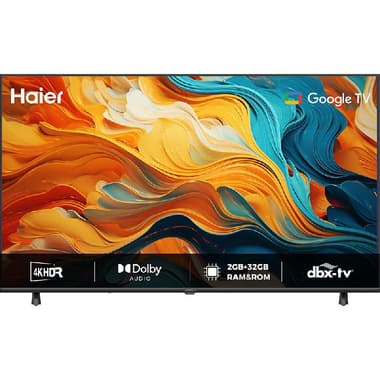 هاير 55 بوصة تلفزيون ذكي
دقة 4 كيه ضوء LED, 60 Hz, اسود, K85FUX