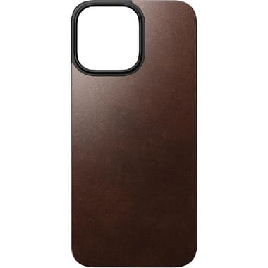 Nomad Magnetic Leather Back Cover Mobile Case with MagSafe
for iPhone 16 Pro Max, Brown