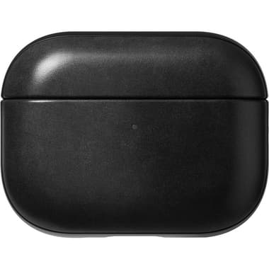 Nomad Modern Leather Case Earbuds Case
for Apple AirPods Pro 3, Black