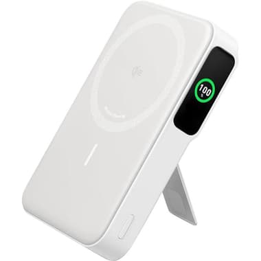 Anker MagGo Power Bank with Qi2 15W/27W
PD Fast Charging, 10000 mAh, Single USB-C, White
