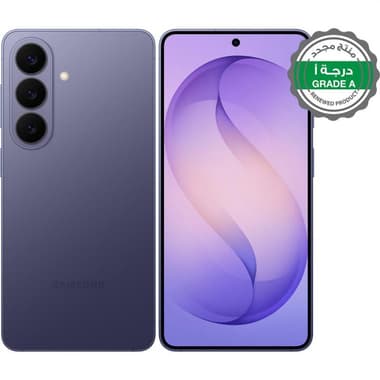 منتج مجدد درجة أ سامسونج جالكسي اس26
512 جيجابايت, بنفسجي الكوبالت, الجيل الخامس