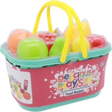 Masen Toys Delicious Play Set Food Basket: Fruit Kid's Pretend Play
3 Years and Above