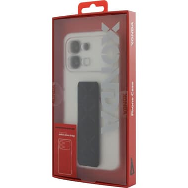 Xonda Back Cover Mobile Case with Strap
for Infinix Note Edge, Clear