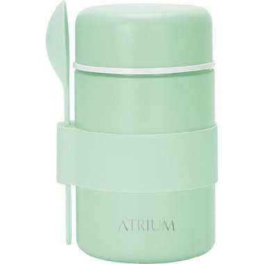 Atrium Lunch Box
Insulated Vacuum Container with Spoon, Pastel/Mint Green