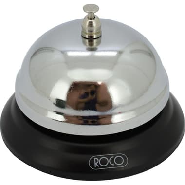 Roco Call Bell
Metal/Plastic, 8.58 cm ( 3.38 in ), Chrome/Black