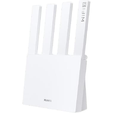 هواوي WiFi BE3 راوتر لاسلكي
اتصال حتى 128 جهاز, (5 جيجاهرتز/نطاق مزدوج (2.4 جيجاهرتز, 802.11) 7 واي فايb/g/n/ax/be), (وان محول آلي/منفذ 4 (لان, ابيض