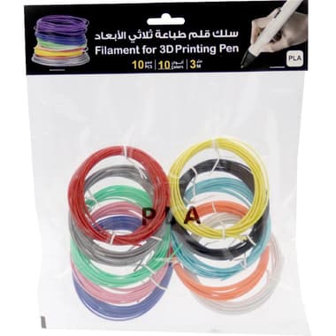 Filament Plastic
Refill for 3D Pen RP800, Assorted Color, .11 kg ( .24 lb )