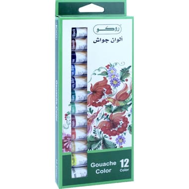 Roco Colour Paint Set Gouache Color
12 Colors