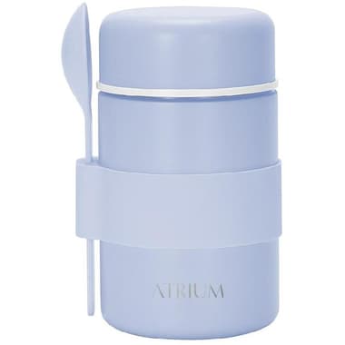 Atrium Lunch Box
Insulated Vacuum Container with Spoon, Pastel Blue
