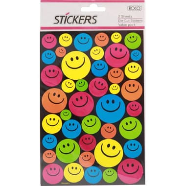 Roco Stickers
Smiley - Die-Cut, 26 Pieces