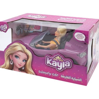 Kayla Fashion Deluxe Car Doll
Multi-Color, 5 Years and Above
