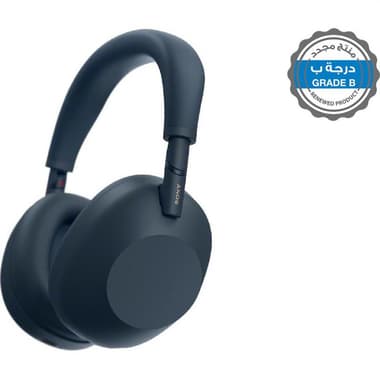Renewed Grade B Sony Mark 6 Over-Ear Headphones
Active Noise Cancelling, Bluetooth, USB (Charging), Built-in Microphone, Blue