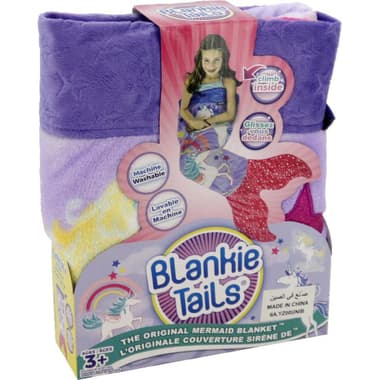 Blankie Tails Dream Tails The Original Mermaid with Unicorn Blanket
Assorted Color