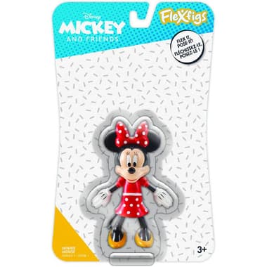 Disney FleXfigs Mickey & Friends - Minnie Toy Collectible
Assorted Color, 3 Years and Above